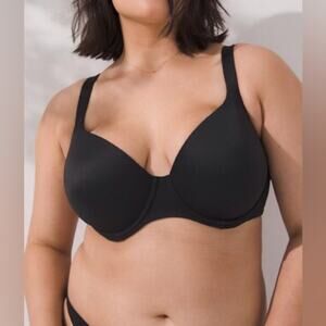 Soma Embraceable Perfect Coverage Black Bra Size 42D
